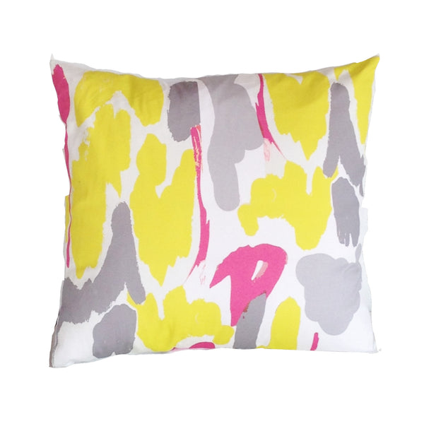 Dana Gibson Modern Art in yellow 22" Pillow