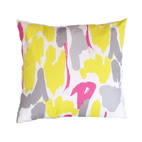 Dana Gibson Modern Art in yellow 22" Pillow
