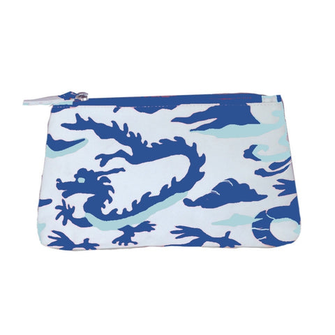 Dana Gibson Dragon in Blue Travel Bag