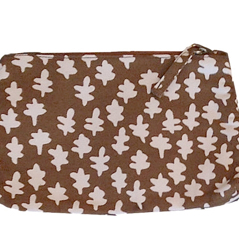 Brown Sprig Travel Bag