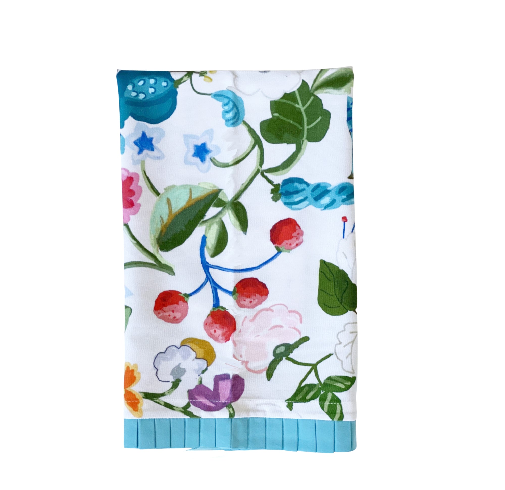 Breakfast Floral Tea Towel - Dana Gibson