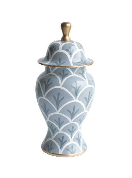Grey Bedford Ginger Jar, Small by Dana Gibson