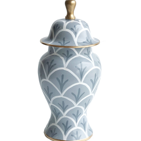 Grey Bedford Ginger Jar, Small by Dana Gibson