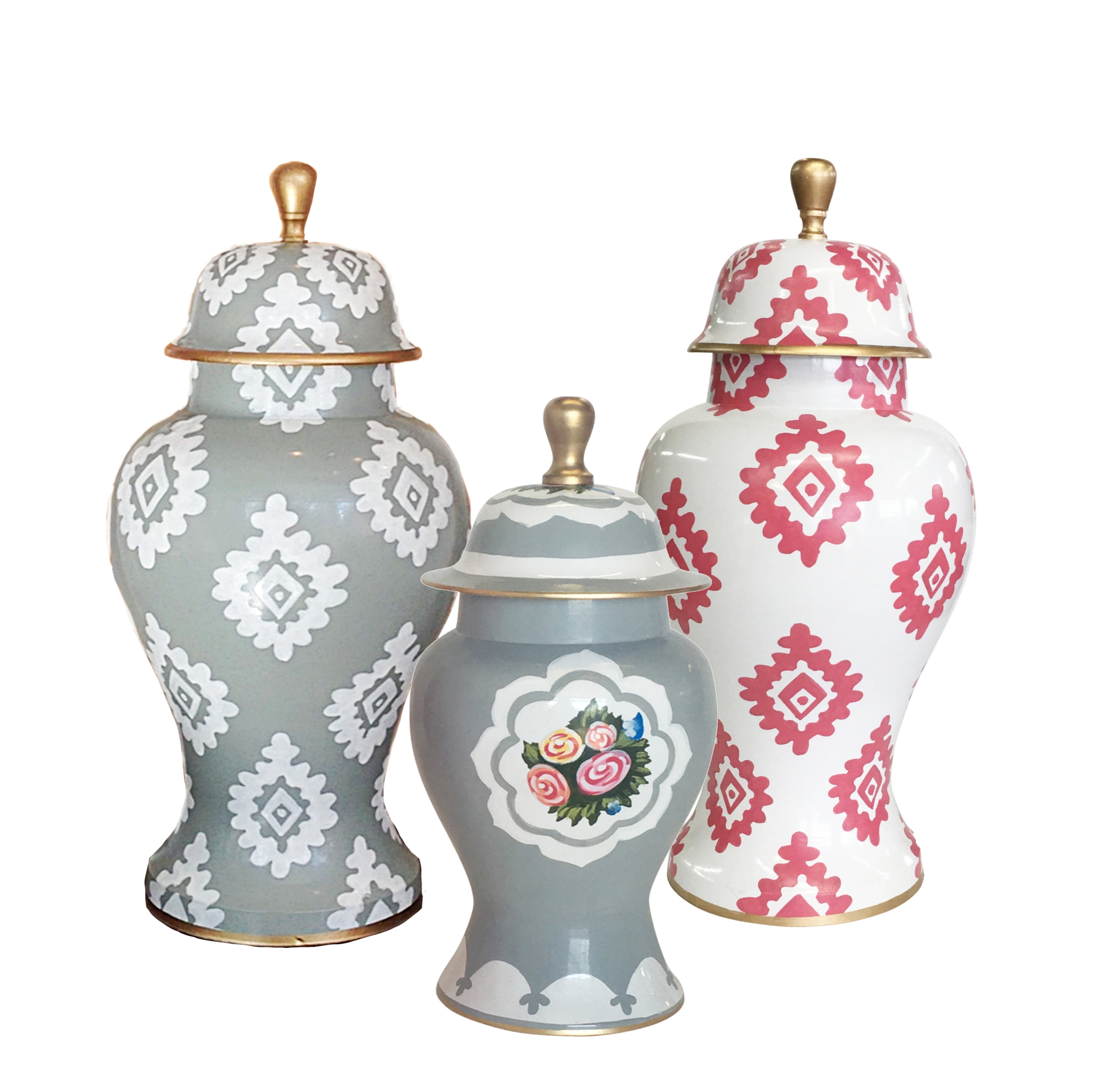 Waldorf in Grey Ginger Jar, Small