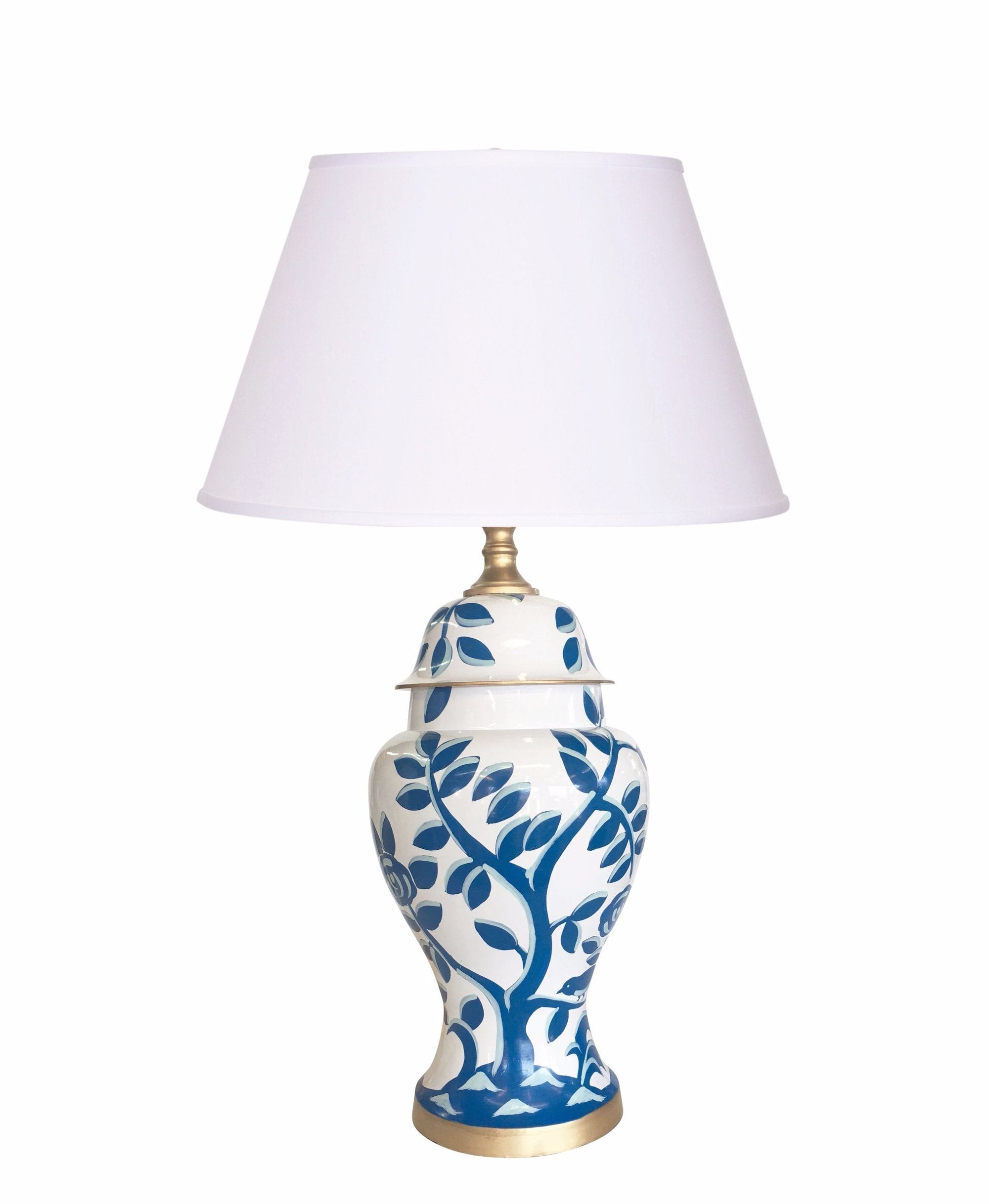 Dana Gibson Cliveden Blue Lamp, 2ndQ