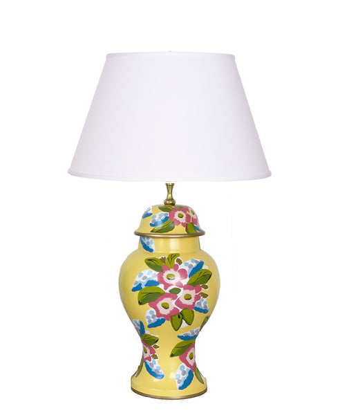Dana Gibson Elsie in Yellow Lamp