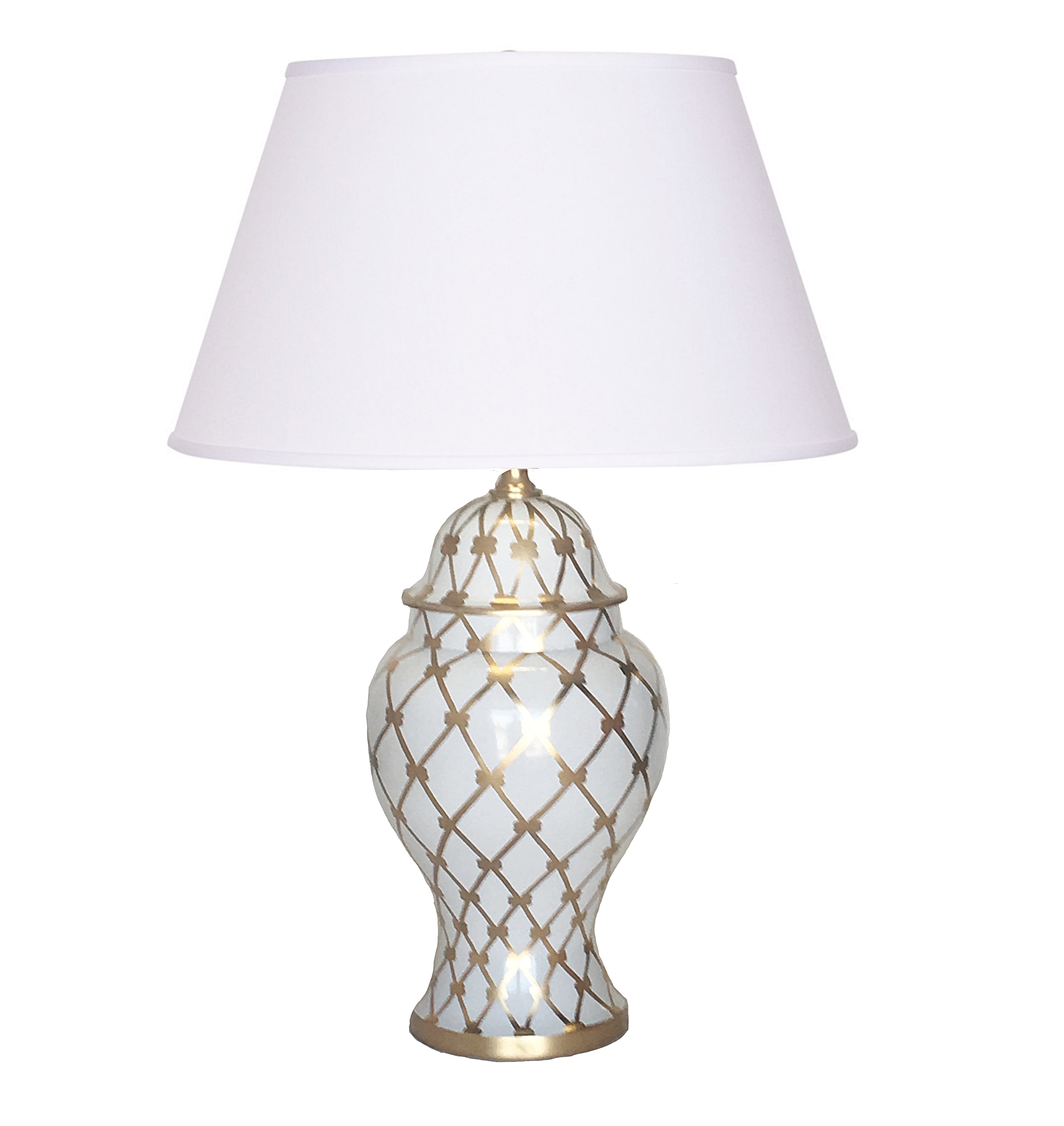 Dana Gibson French Twist in Gold Table Lamp