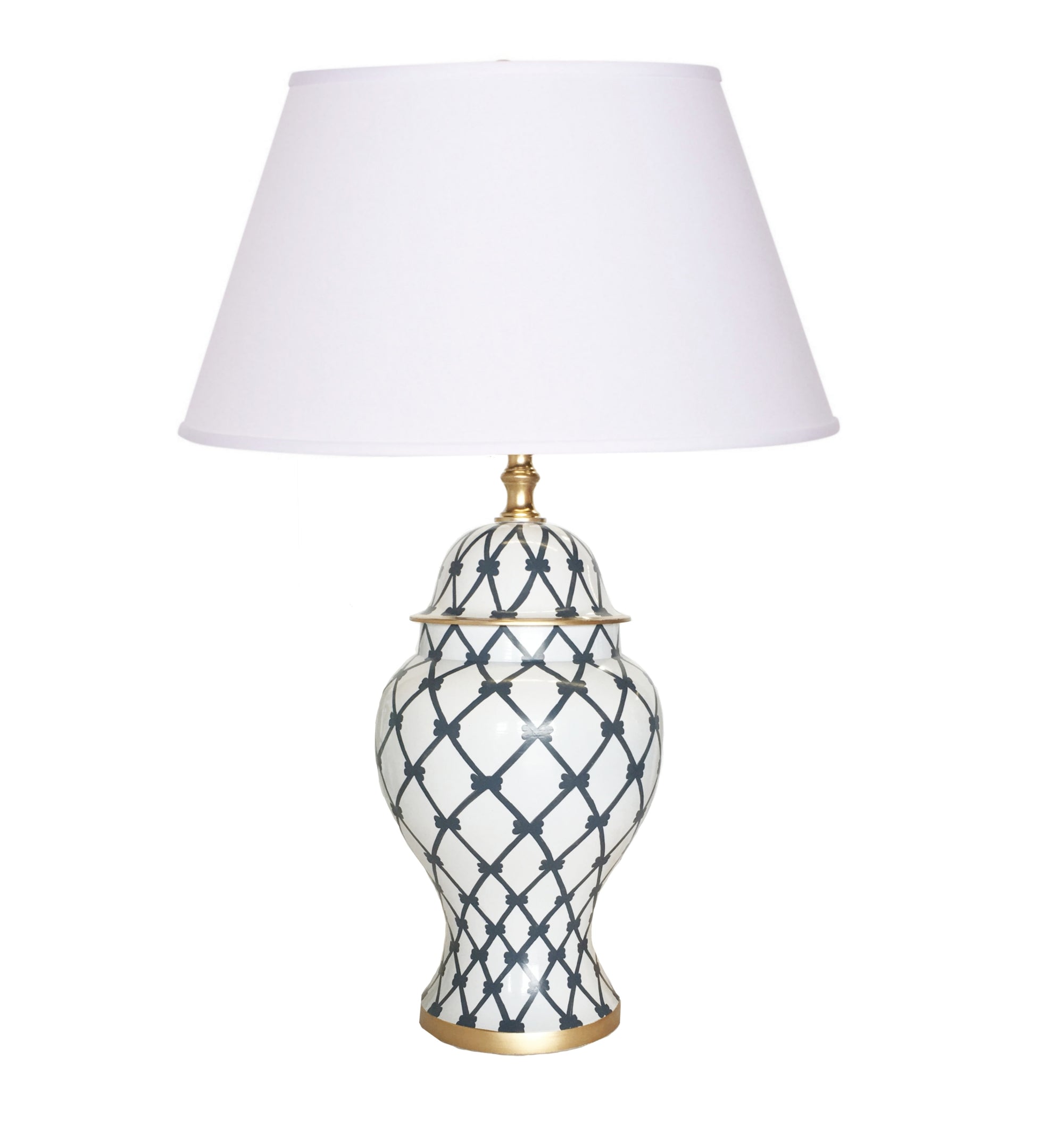 Dana Gibson French Twist in Grey Table Lamp