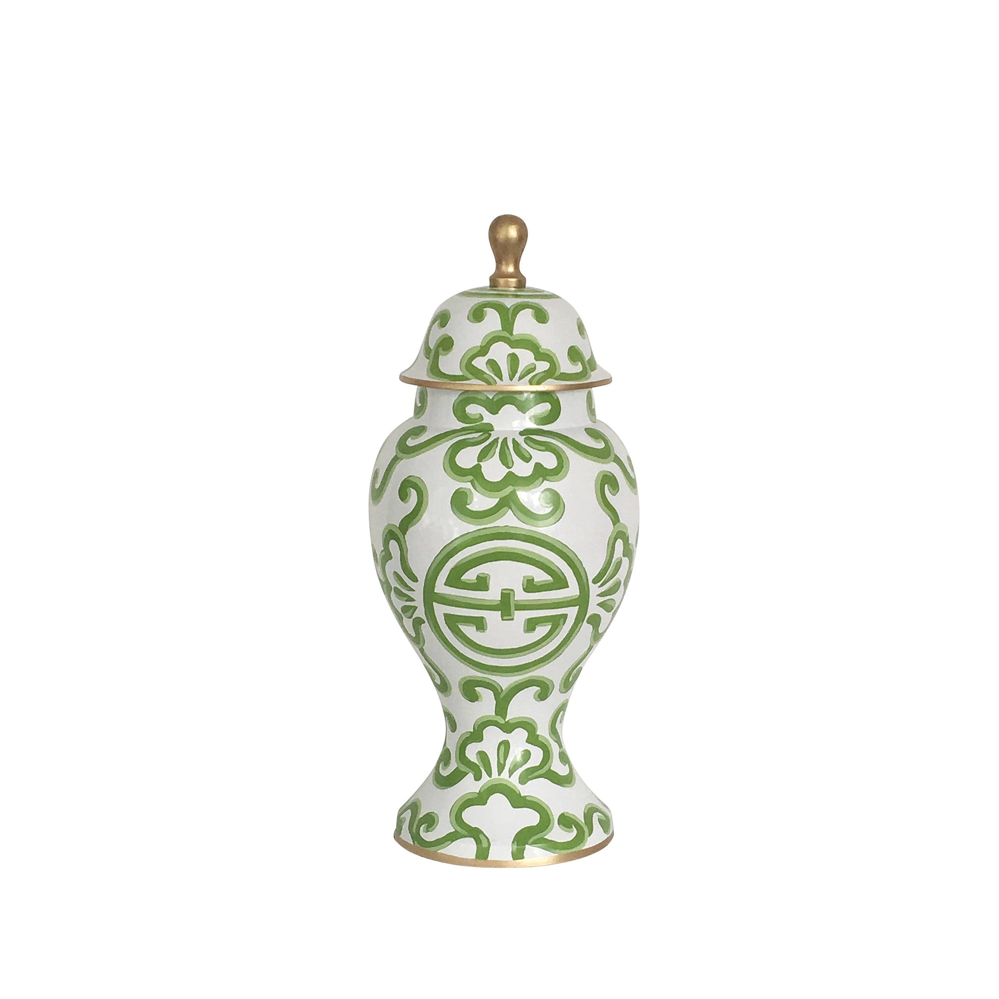 Dana Gibson Medium Ginger Jar, Green Sultan