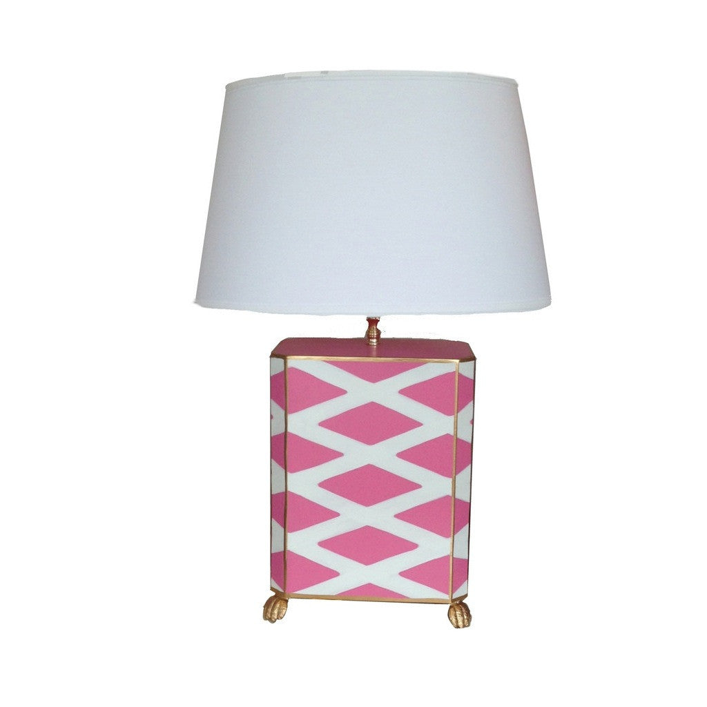 Parthenon Lamp in Pink