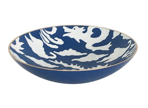 Dana Gibson Blue Dragon Bowl