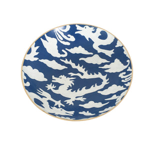 Dana Gibson Blue Dragon Bowl