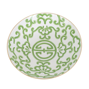 Dana Gibson Green Sultan Bowl, Large