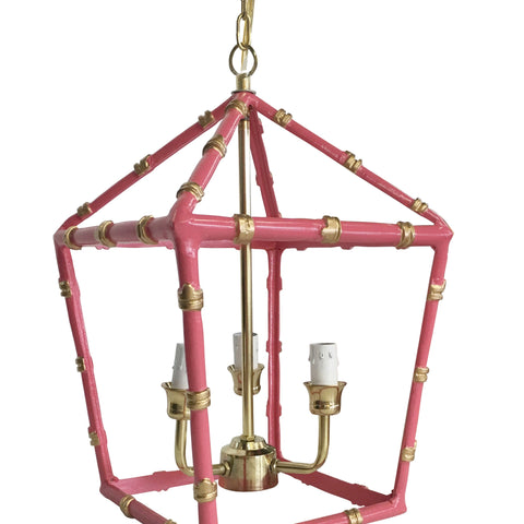Dana Gibson Bamboo Lantern in Pink 2ndQ