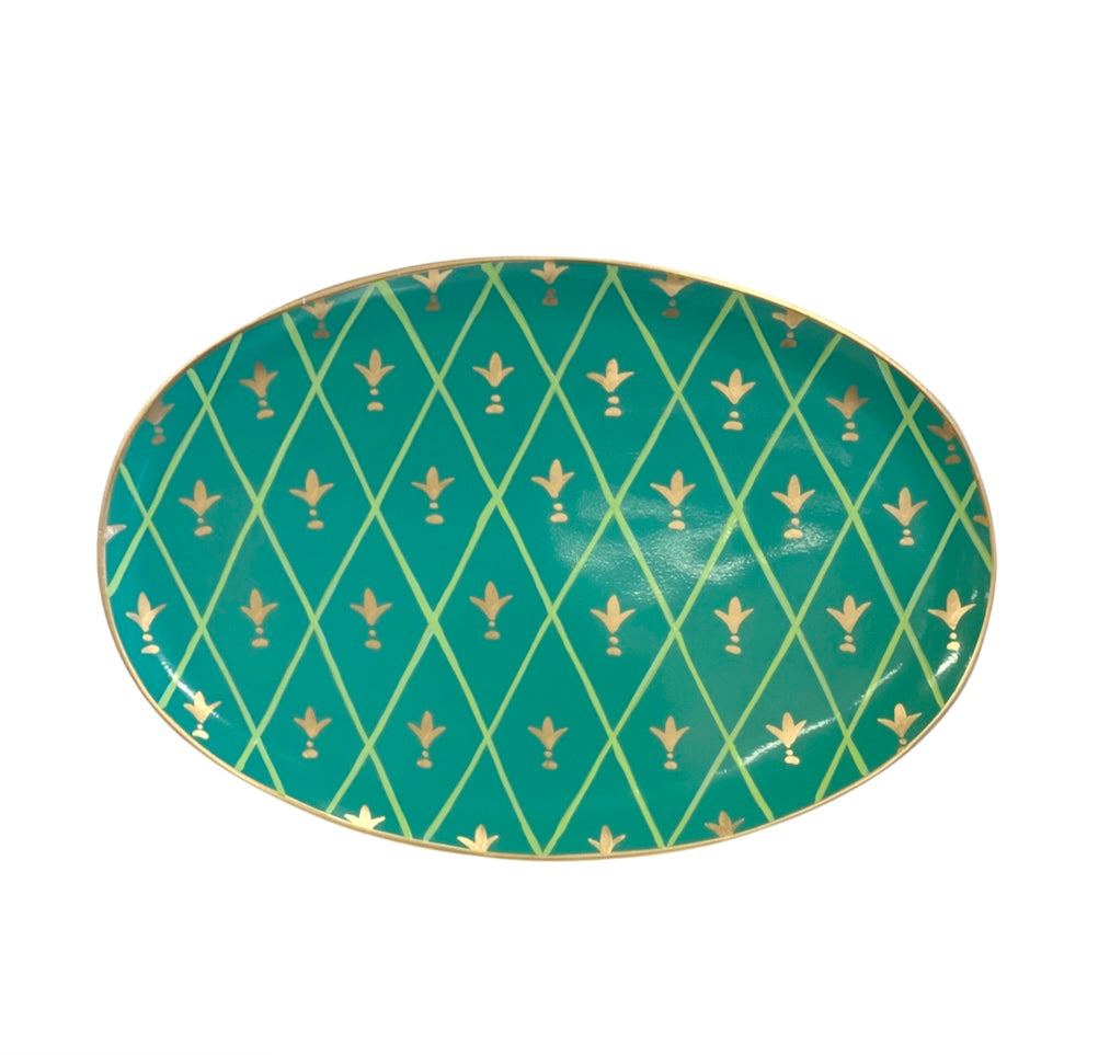 Newport Platter in Green