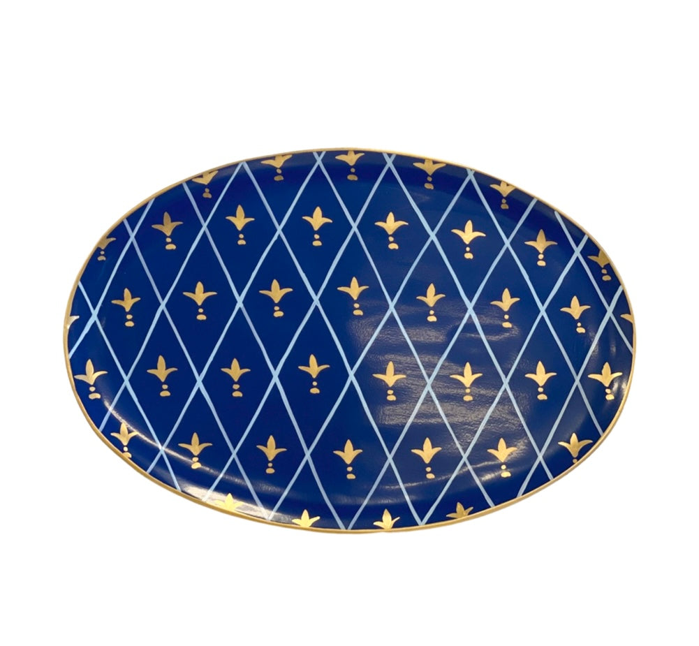 Newport Platter in Blue