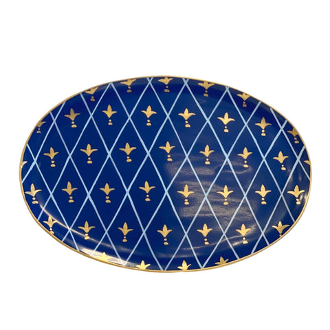 Newport Platter in Blue