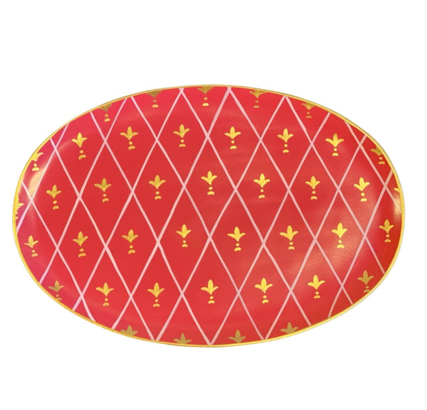 Newport Platter in Pink