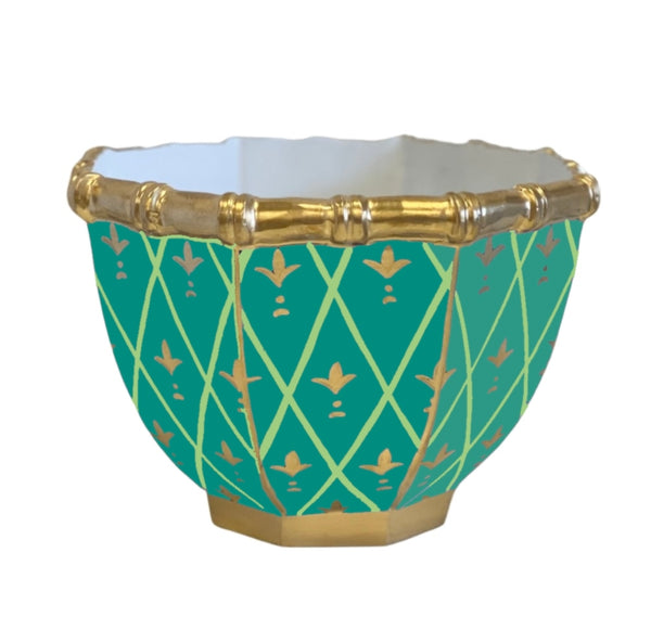 Newport Bamboo Bowl in Green