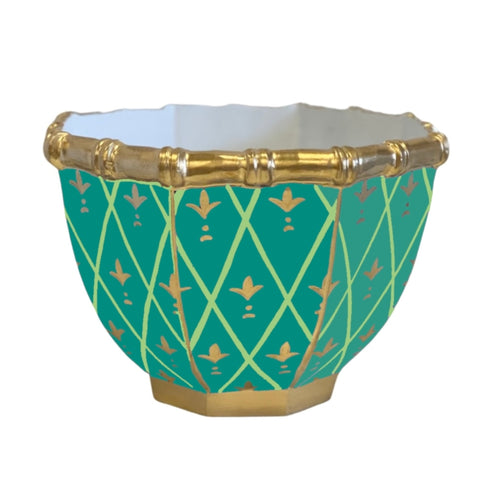 Newport Bamboo Bowl in Green