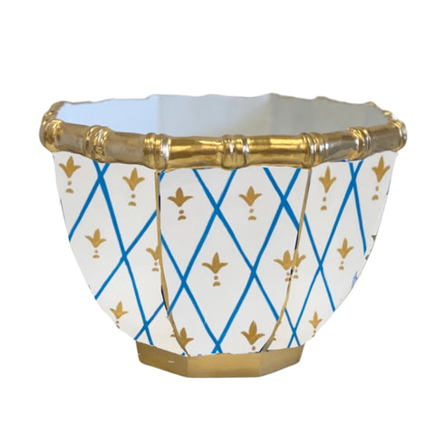 Newport Bamboo Bowl in White