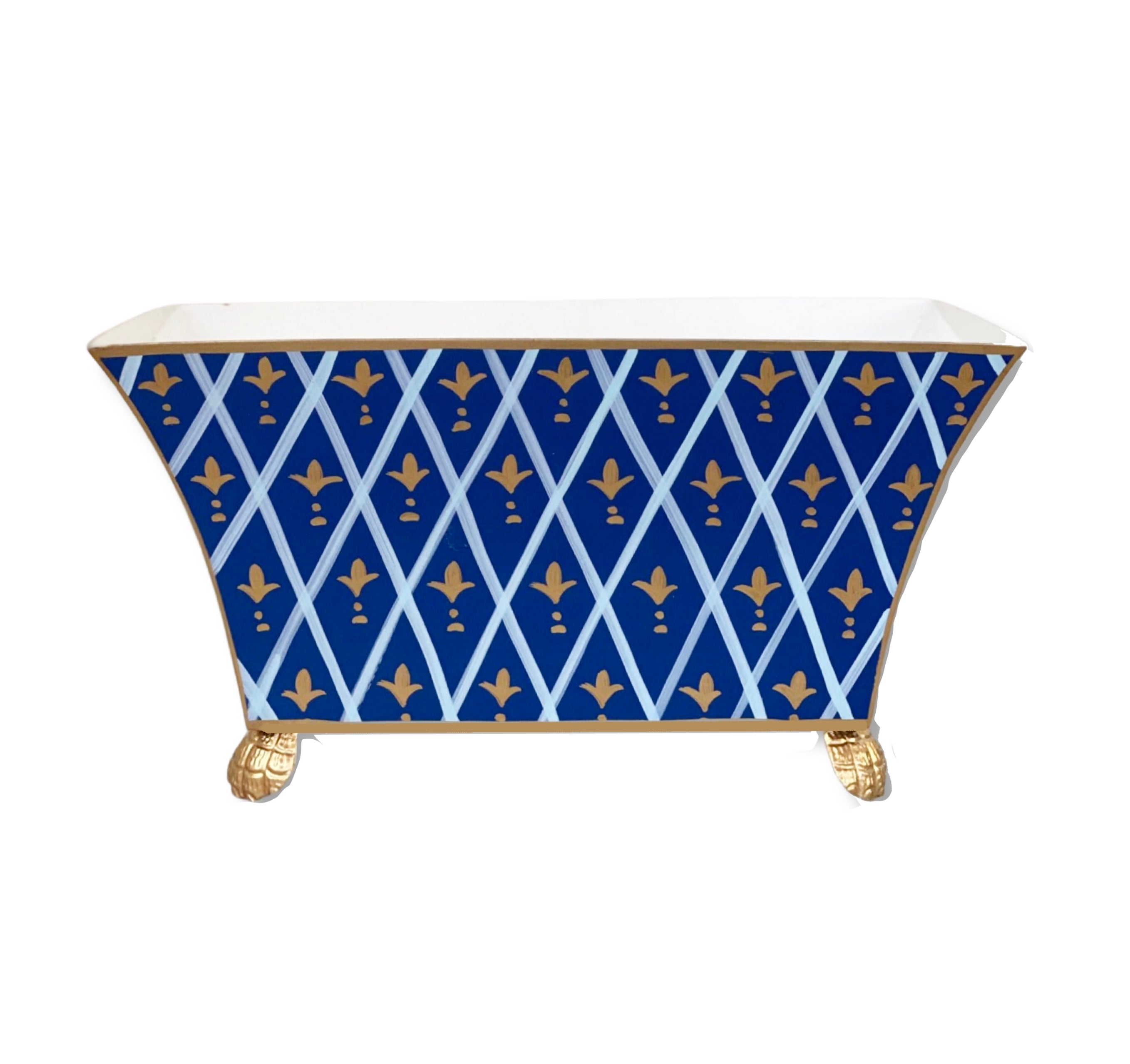 Newport in Navy Cachepot, Long
