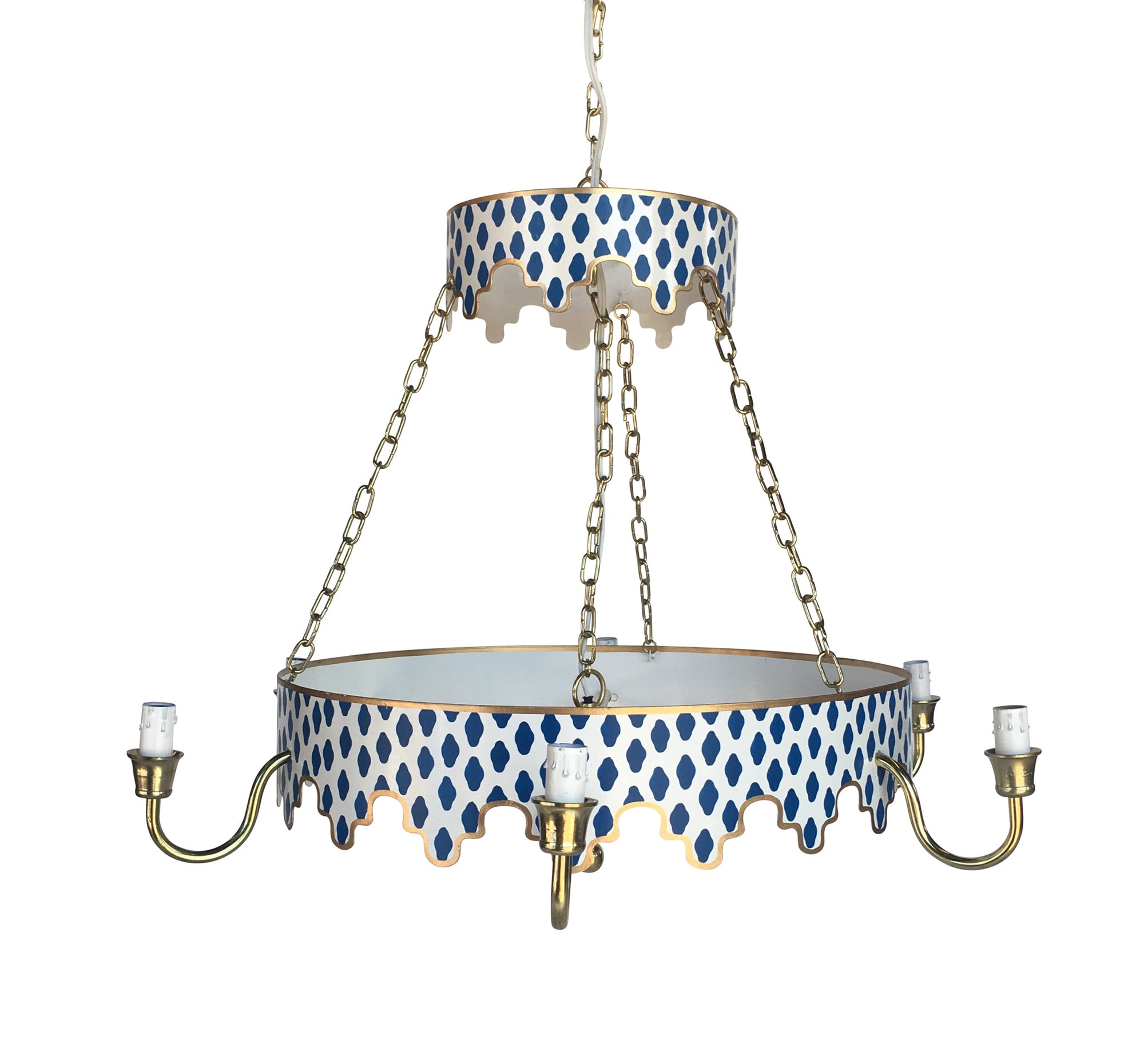 Parsi in Navy Chandelier, 2ndQ