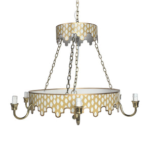 Parsi in Taupe Chandelier