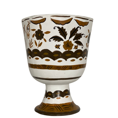 Dana Gibson Sullivan in Brown Footed Bowl