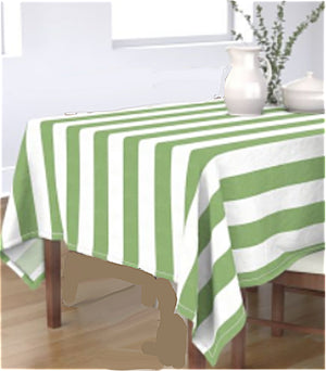 Dana Gibson Cabana Table Cloth in Green