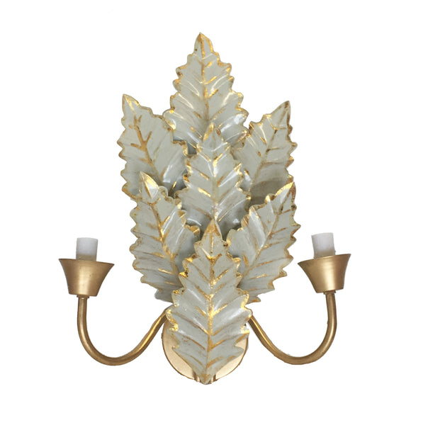 Dana Gibson Margot Sconce in Grey