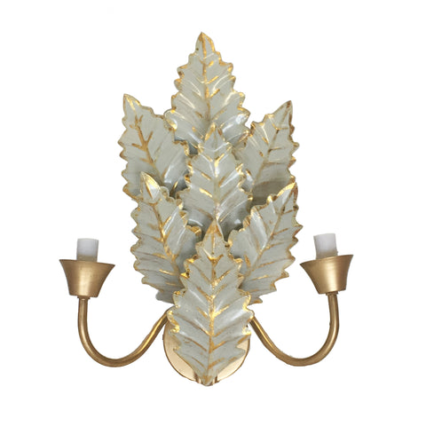 Dana Gibson Margot Sconce in Grey