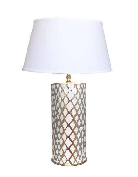 Dana Gibson Natural Python Lamp