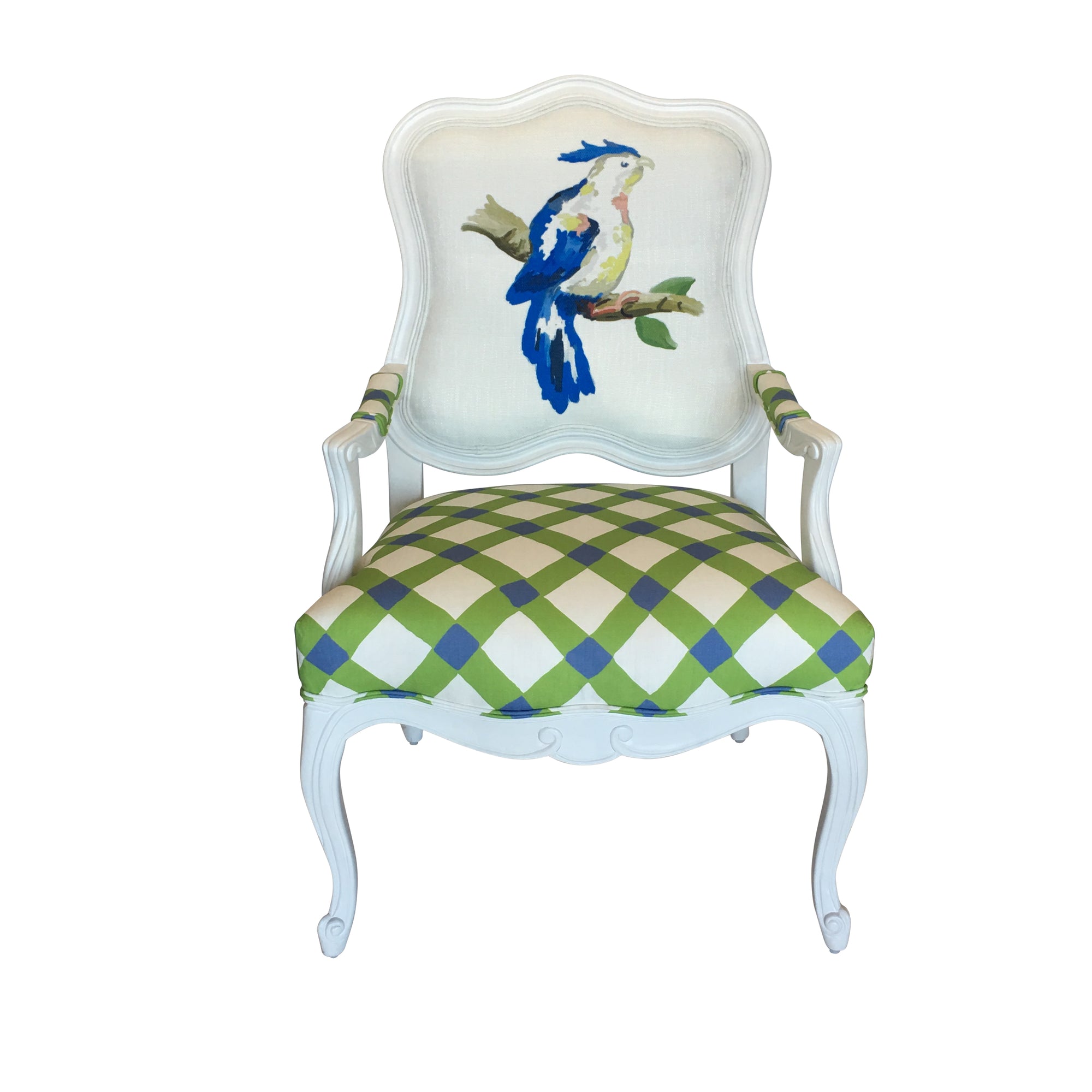 Parrot Chair in Blue