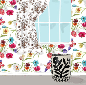 Dana Gibson Bertrams Accent Table in Black