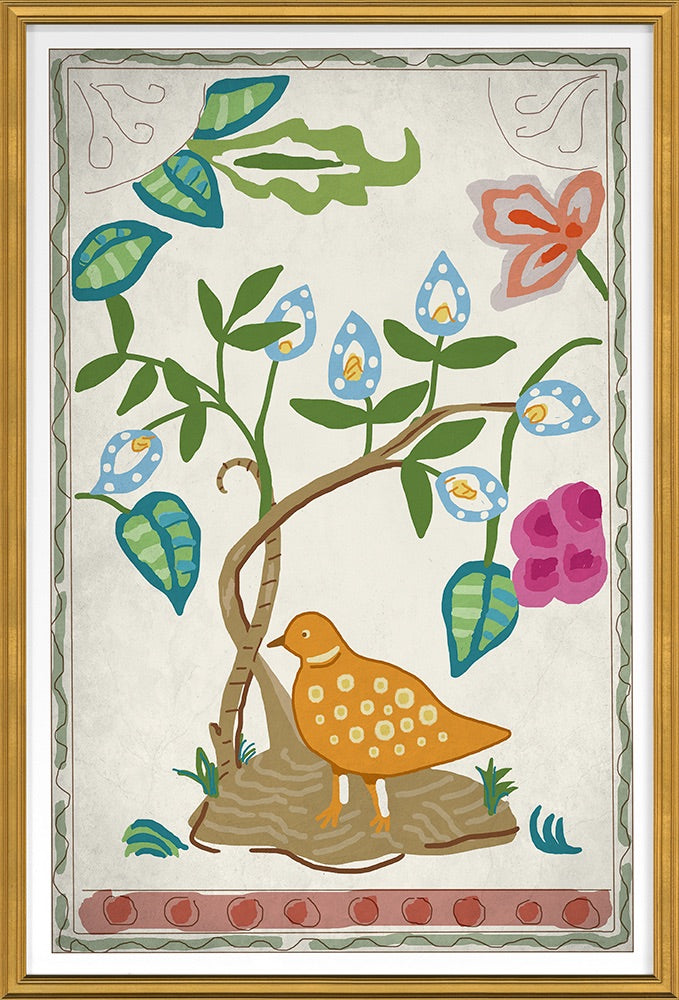 Dana Gibson Yellow Partridge