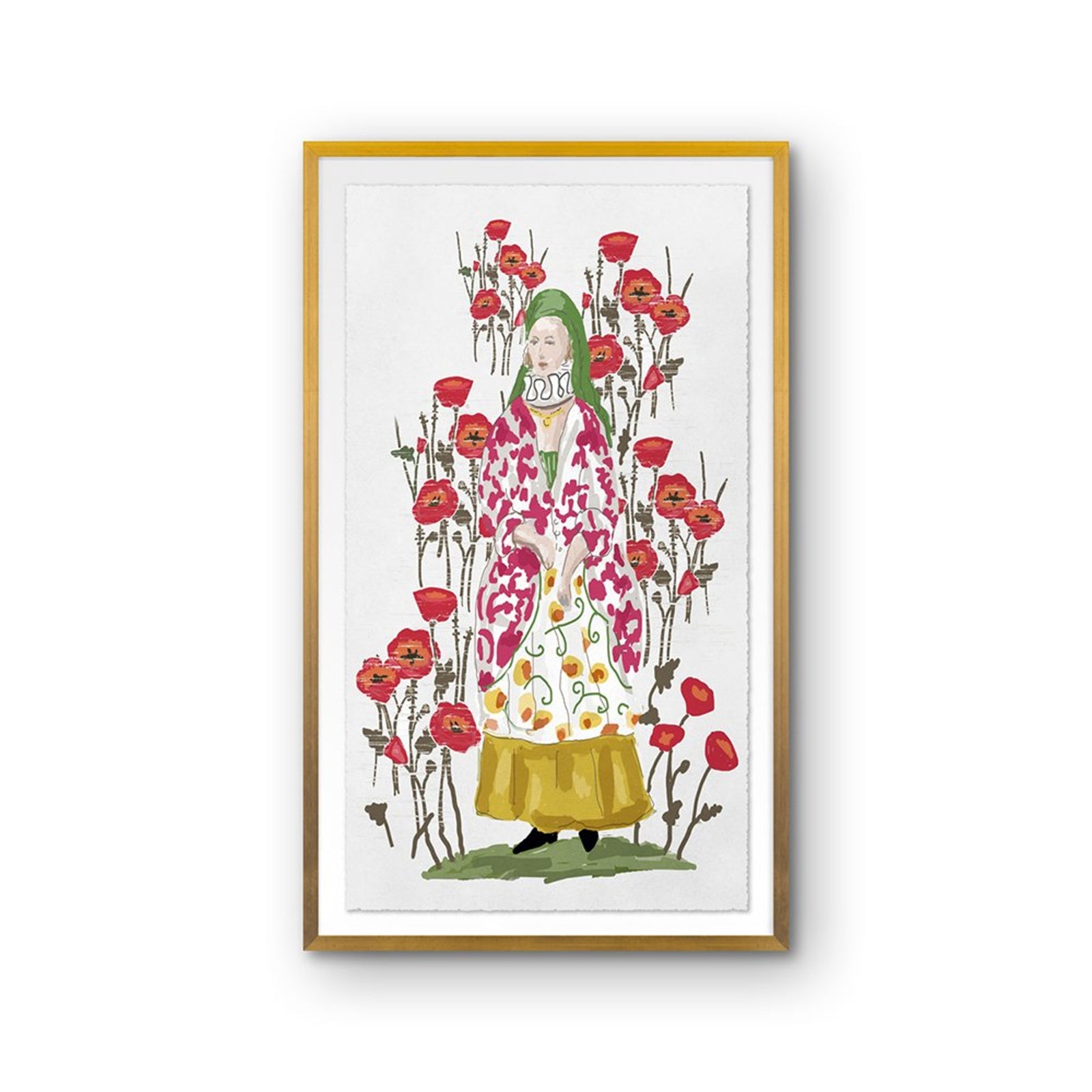 Dana Gibson Queen of Poppies