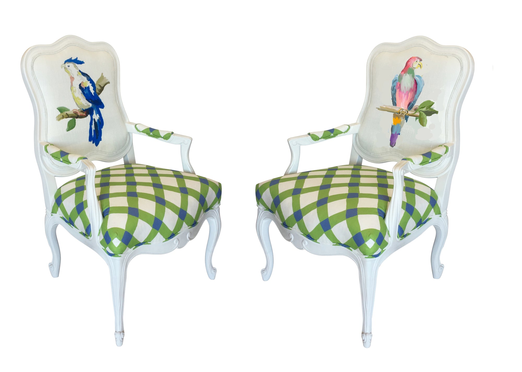 Parrot Chair in Blue