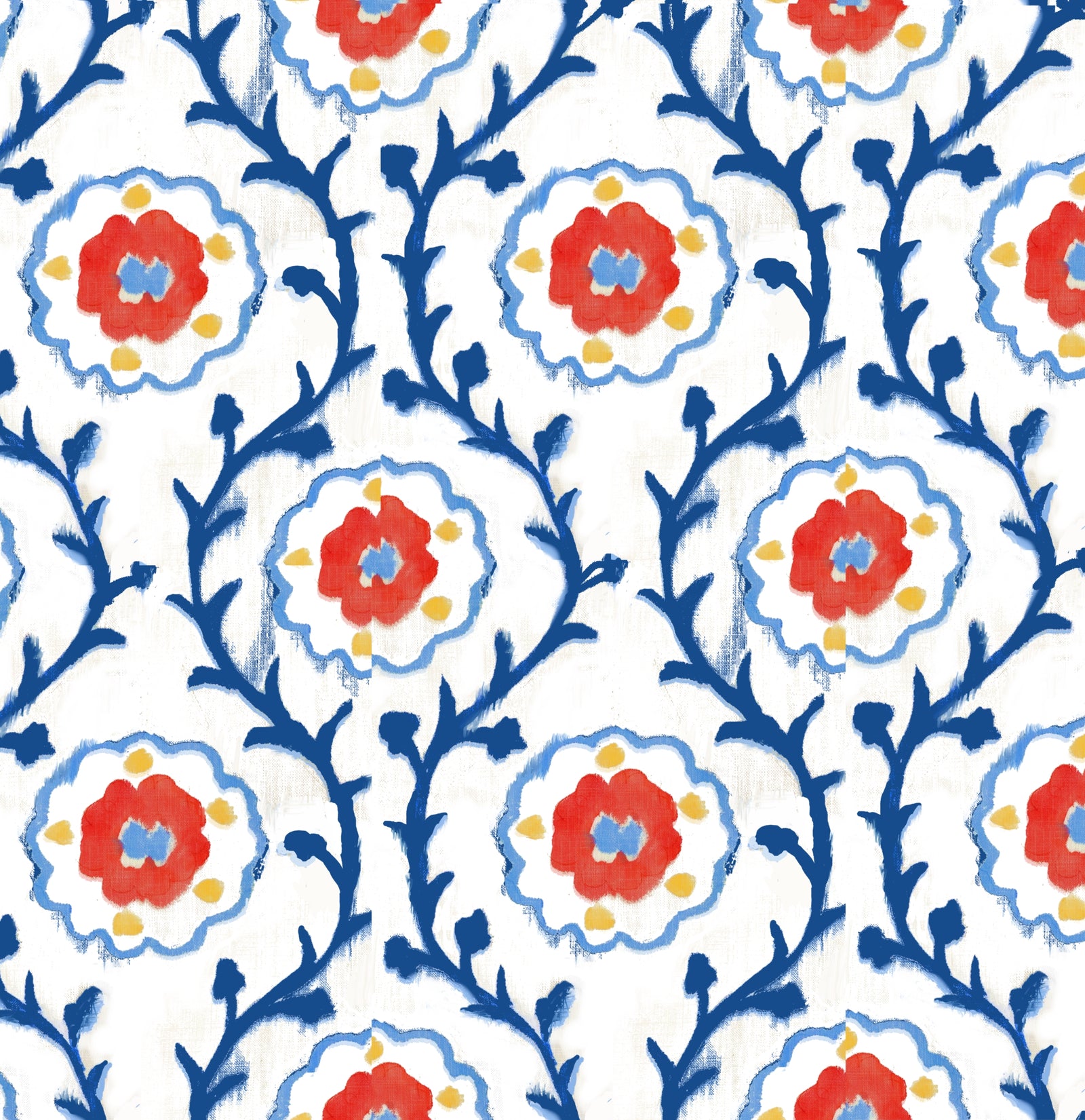 Suki Wallcovering and Fabric