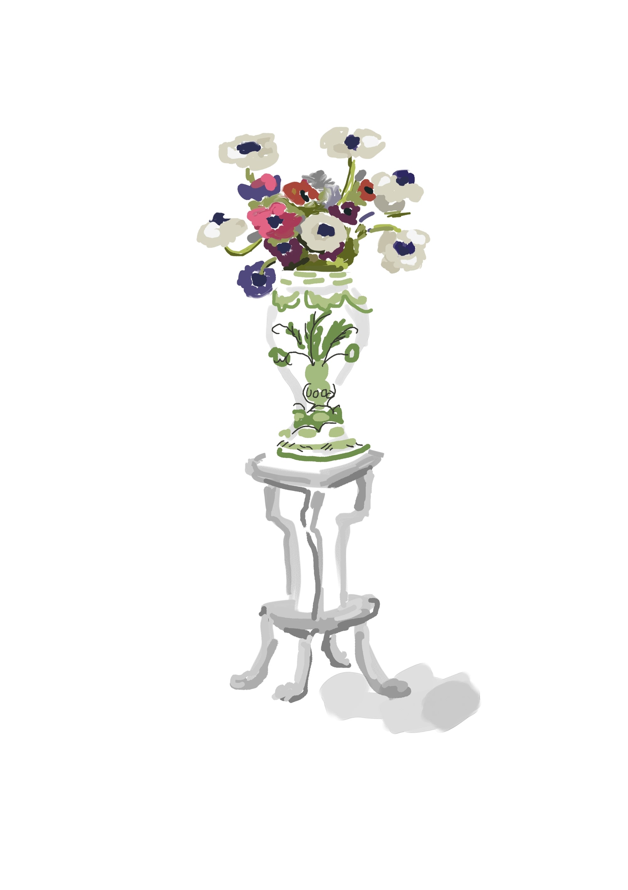 Sullivan in Blue Ginger Jar, Medium