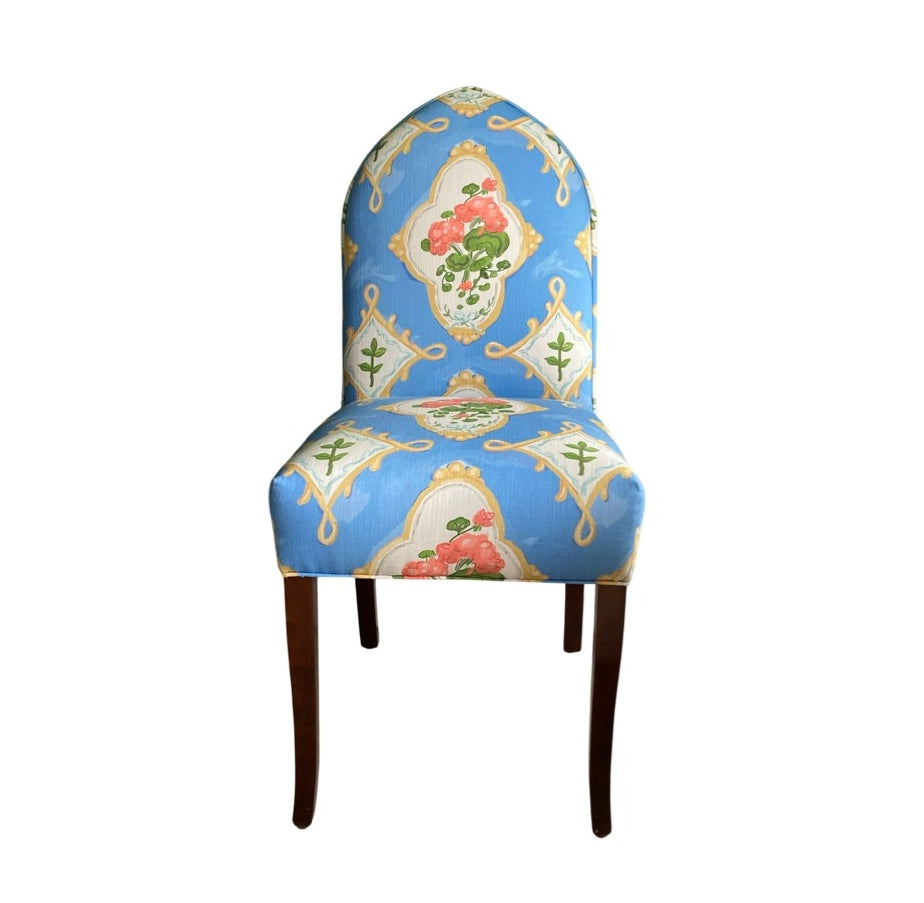 Parsons Chair in Blue Marakesh
