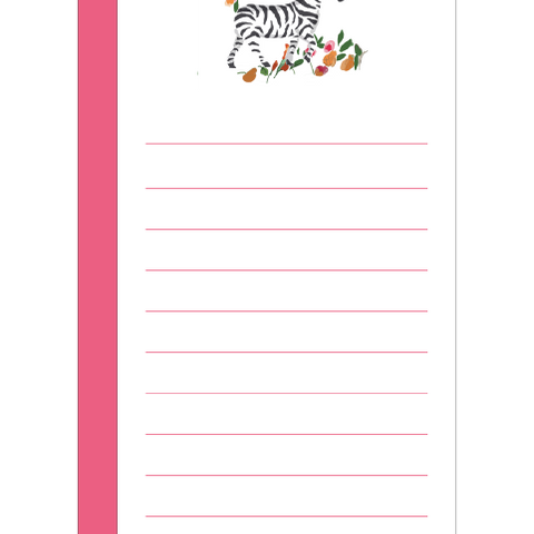 Zebra Shopping List