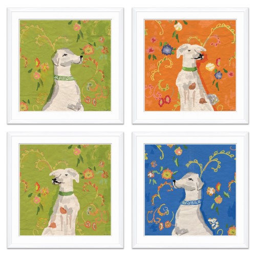 Ada and Arlo by Dana Gibson, in Green or Multi