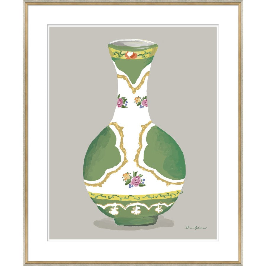 Dana Gibson Minton in Green Vase