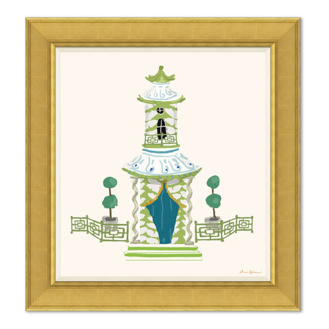 Dana Gibson Boxwood Pagoda