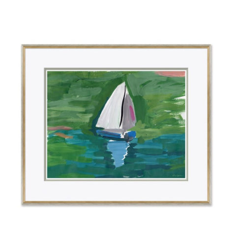 Pond Boats, Blue