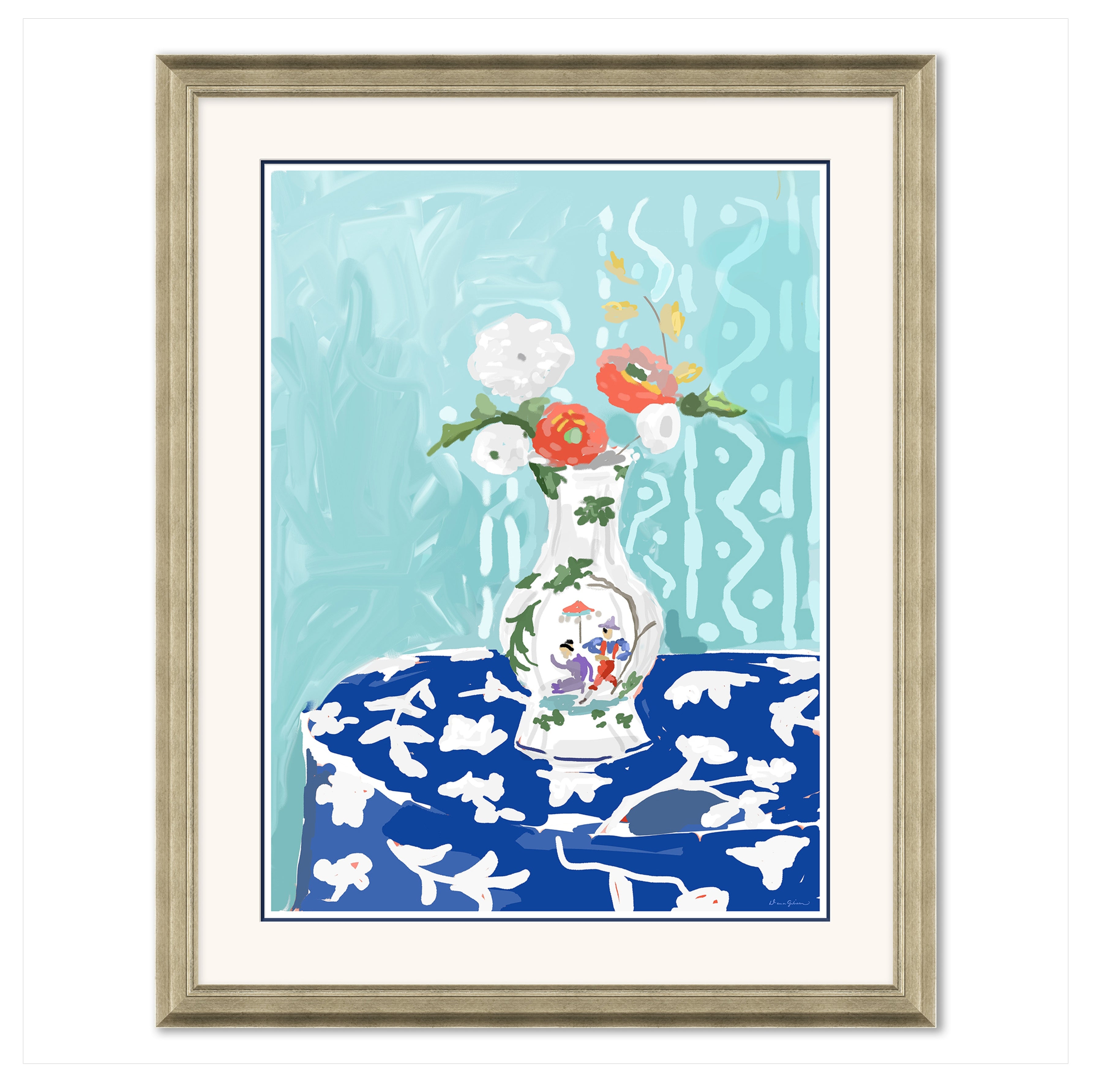 Dana Gibson Rendez Vous in Blue