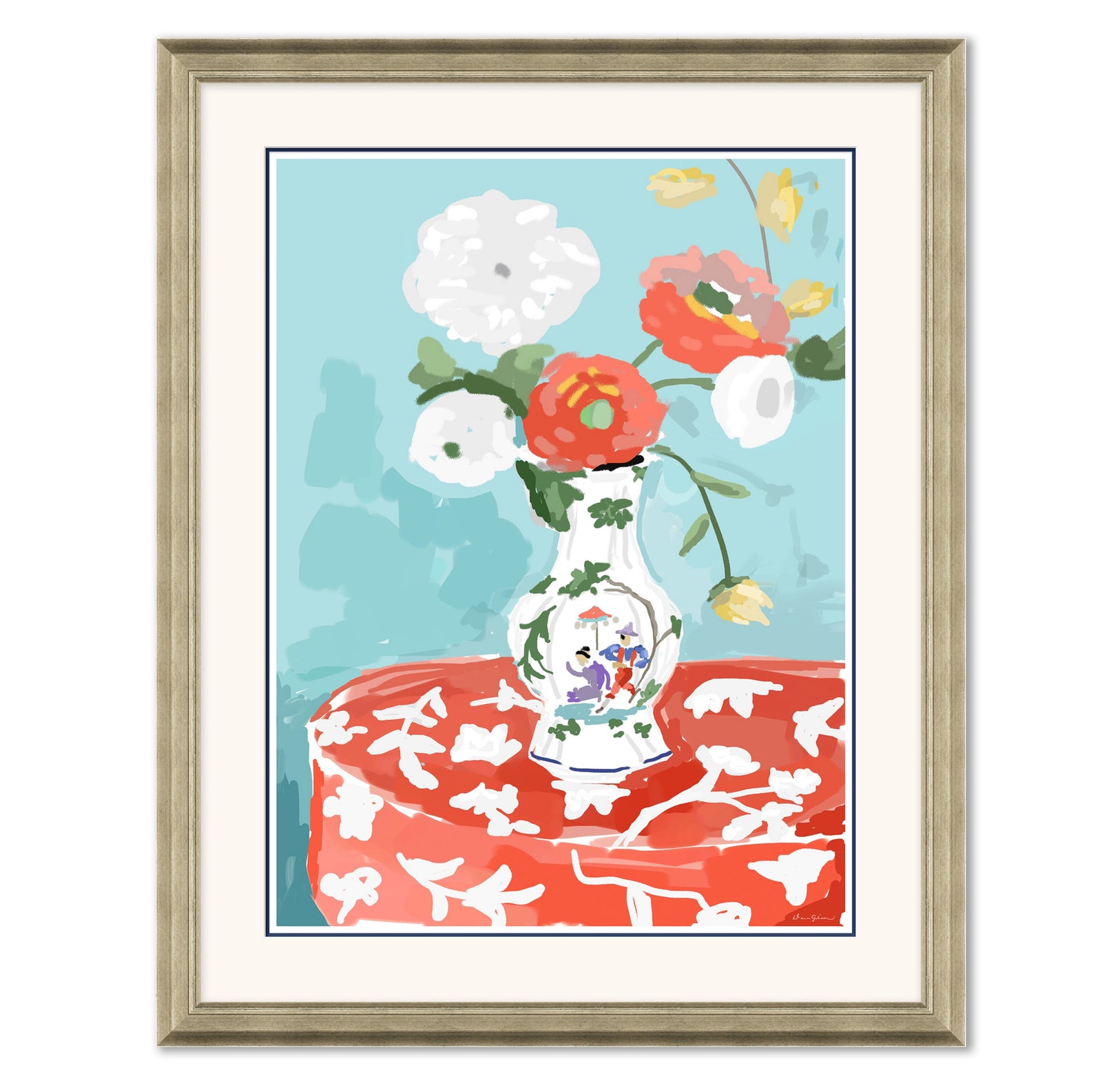 Dana Gibson Rendez Vous in Red