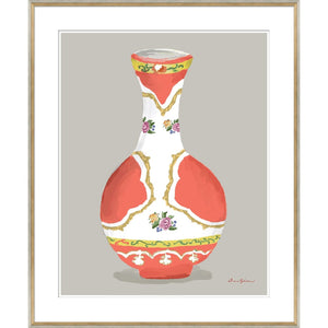 Dana Gibson Minton Vase in Orange