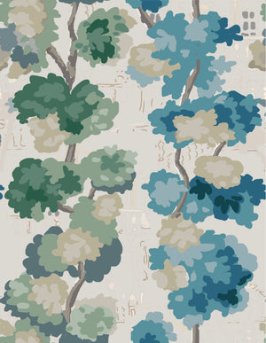 Verdure Wall Paper and Fabric